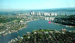 Lake Union houseboat rentals - 2 miles north of downtown Seattle Washington